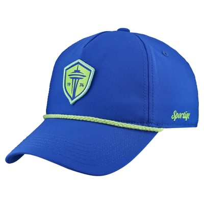  Seattle Sounders FC Sportiqe Unisex Yacht Performance Adjustable Hat - Blue