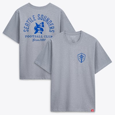  Seattle Sounders FC Sportiqe Unisex Duke T-Shirt - Gray