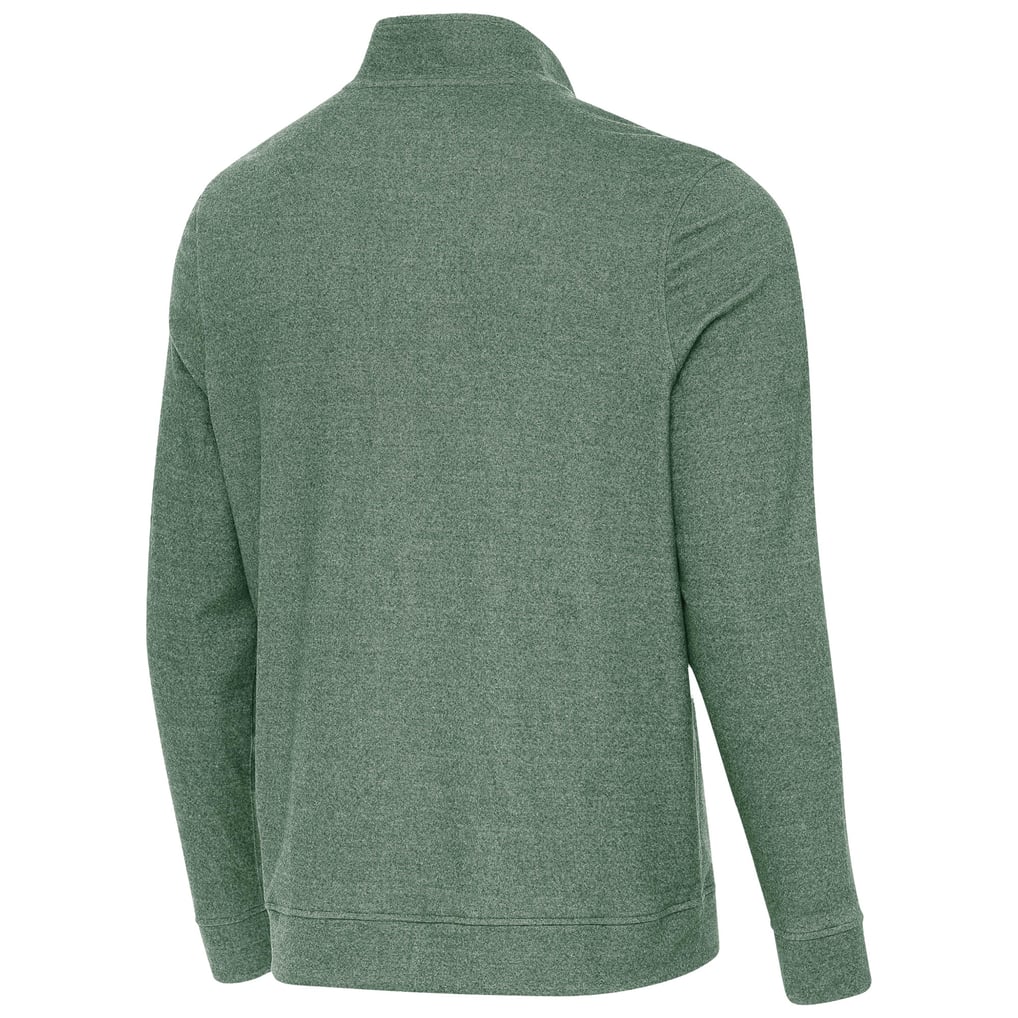 Seattle Storm Antigua Subtle Quarter-Zip Top - Heather Green