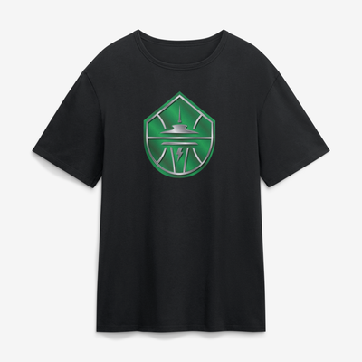 Seattle Storm  Forged Mascot T-Shirt - Black