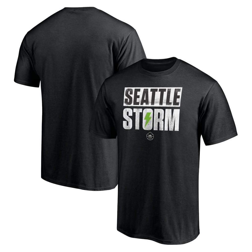 Seattle Storm Rebel T-Shirt - Black