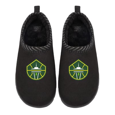 Seattle Storm ISlide Unisex Primary Logo Mission Slipper - Black
