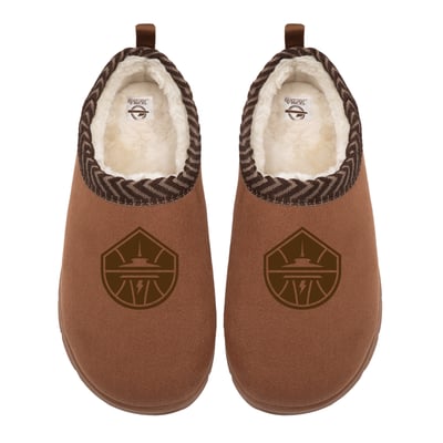Seattle Storm ISlide Unisex Tonal Logo Mission Slippers - Tan
