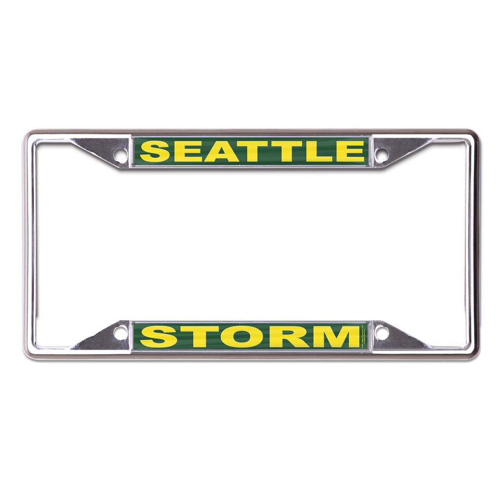 Seattle Storm WinCraft Metal Laser Cut License Plate Frame