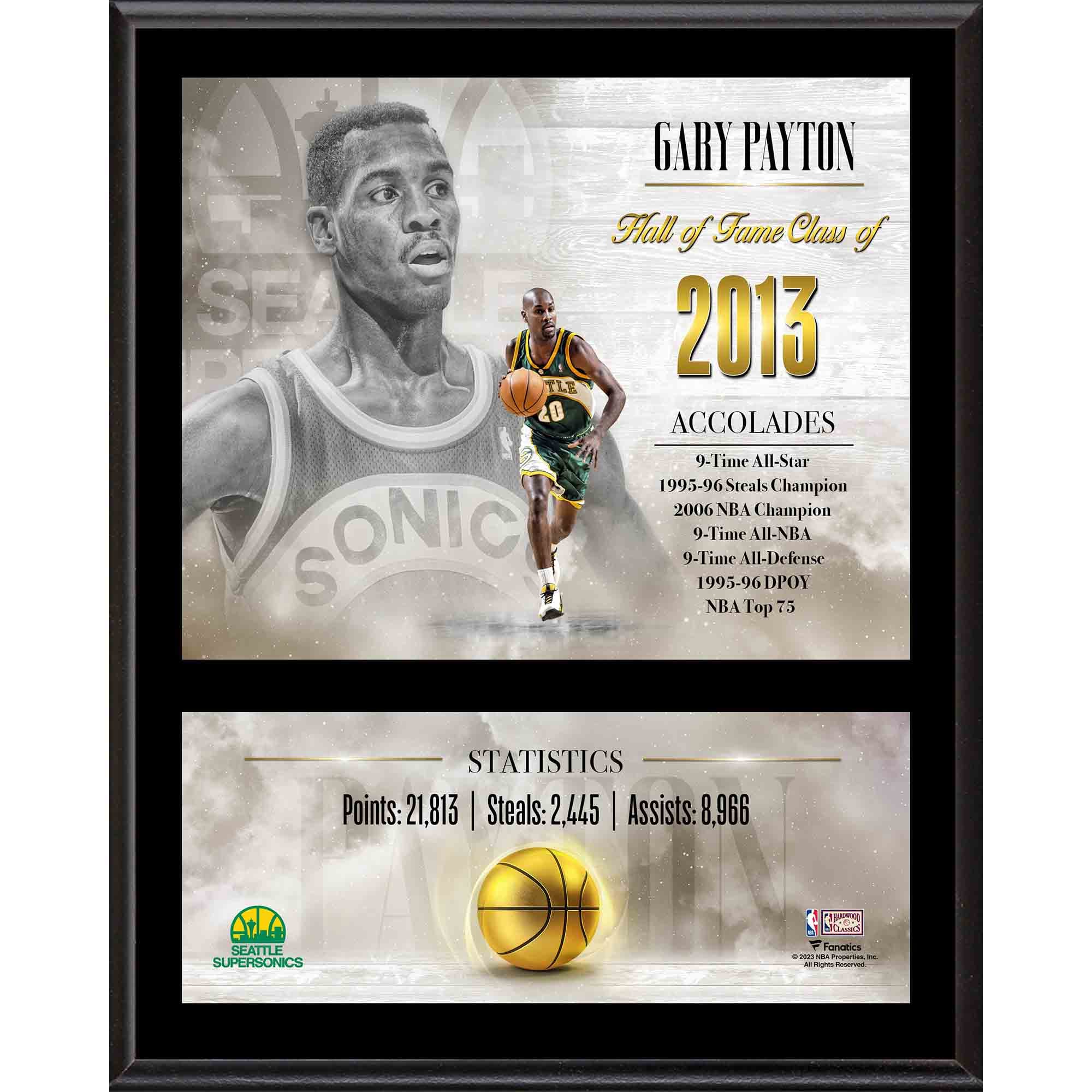 Gary Payton Hall Of Fame