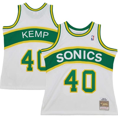 Shawn Kemp Seattle SuperSonics Mitchell & Ness 1994/95 Hardwood Classics Swingman Jersey - White