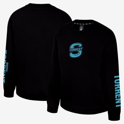 Seattle Torrent Stadium Essentials Women's Line Drill Sweatshirt - Black