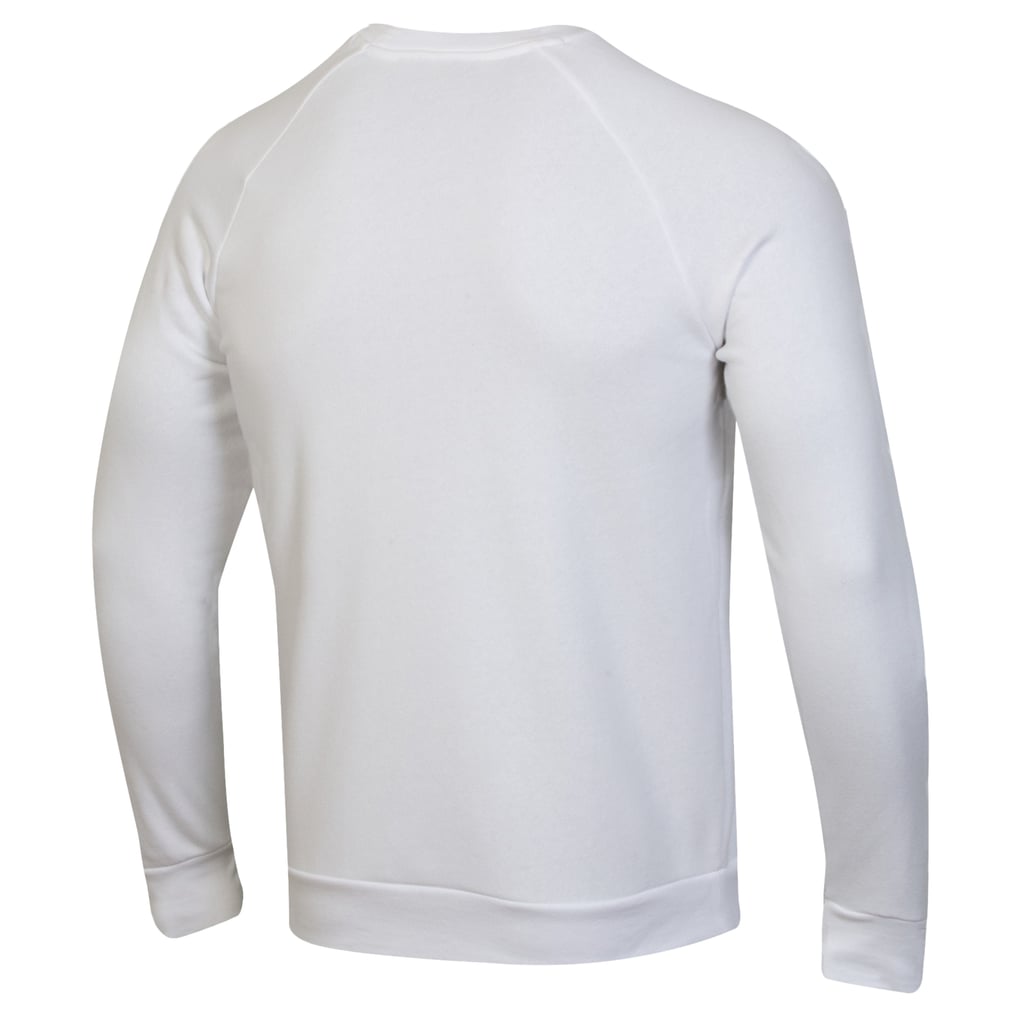  Seton Hall Pirates Under Armour Raglan Basketball Rival Fleece Pullover Sweatshirt - White