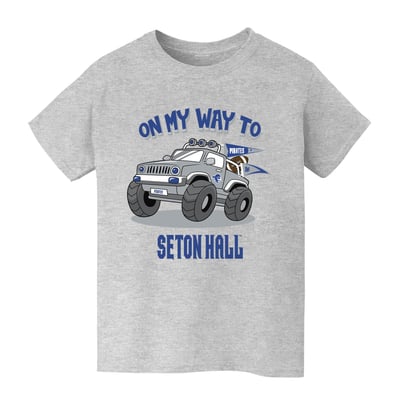 Seton Hall Pirates Vive La Fete Youth On My Way T-Shirt - Gray