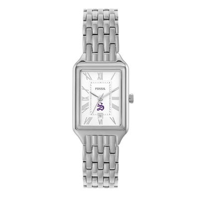 Sewanee Tigers Fossil Women's Raquel Three-Hand Date Stainless Steel Watch