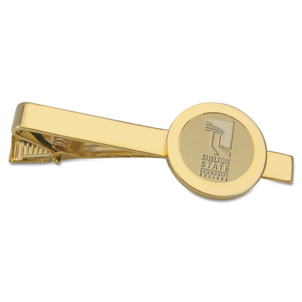 Shelton State Buccaneers Logo Tie Bar - Gold