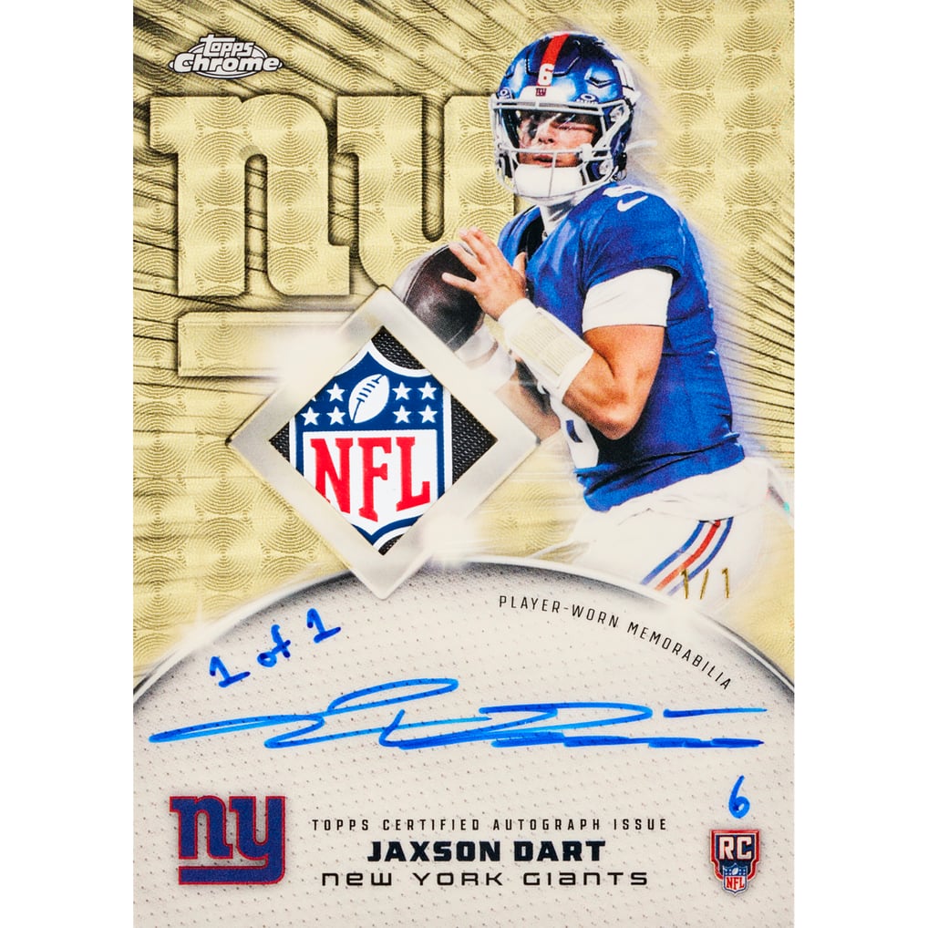 2025 Topps Chrome Football Factory Sealed Value Box 【新品未開封】 Topps Chrome Football バリュー NFL