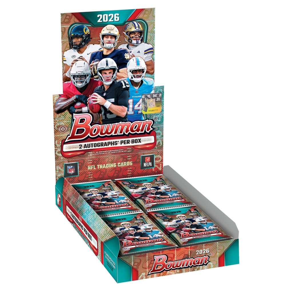 2026 Bowman Football Factory Sealed Hobby Box