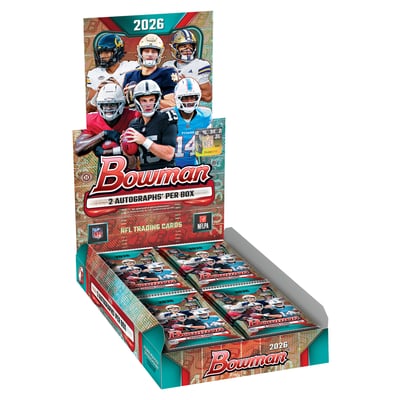 2026 Bowman Football Factory Sealed Hobby Box