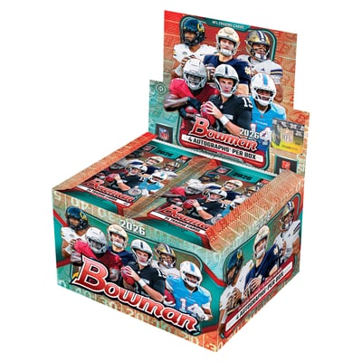 2026 Bowman Football Factory Sealed Hobby Jumbo Box