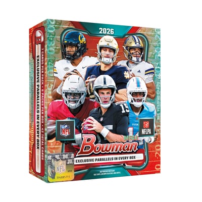2026 Bowman Football Factory Sealed Mega Box