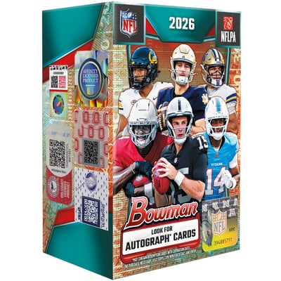 2026 Bowman Football Factory Sealed Value Box