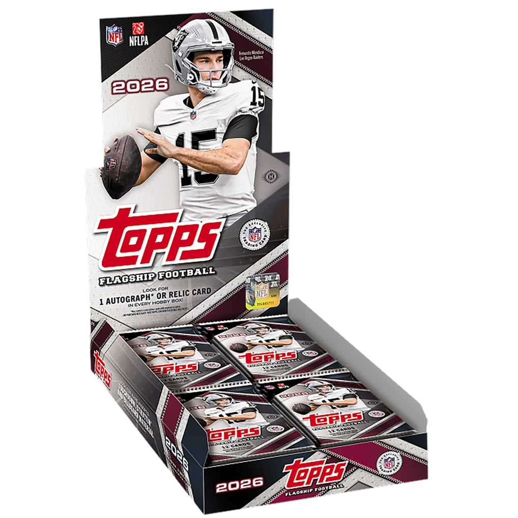 2026 Topps Flagship Football Factory Sealed Hobby Box