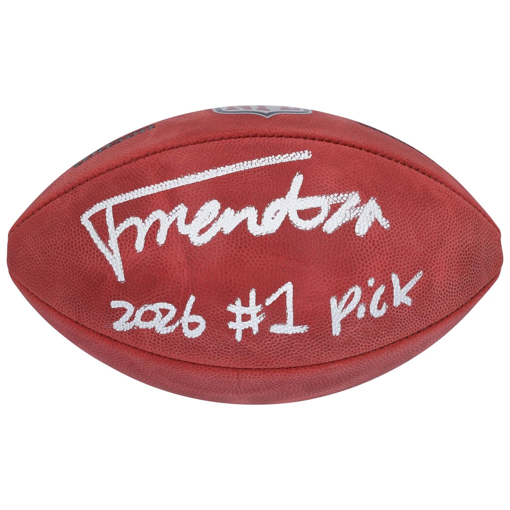 2026 Under Wraps Autographed NFL Footballs - Single Mystery Box