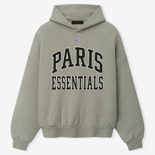 Fear of God NFL Paris 90s Relaxed Hoodie - Heather Gray