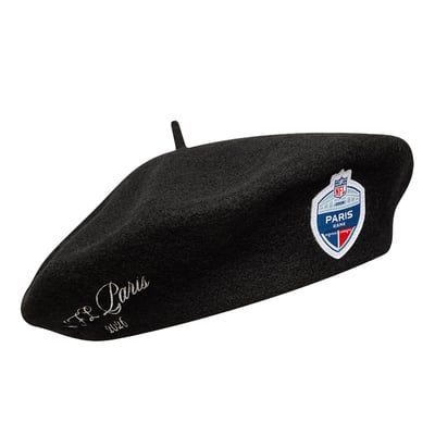 NFL New Era 2026 Paris International Series Game Beret - Black