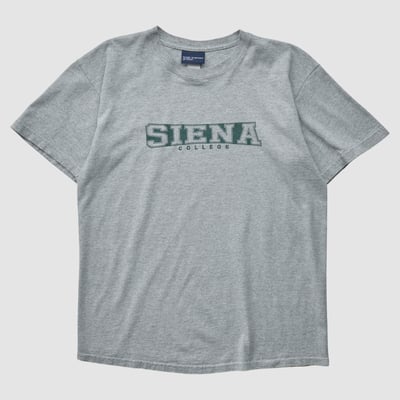 Siena Saints MV Sport 2000s T-shirt - Heather Gray - S by Fanatics Real Vintage