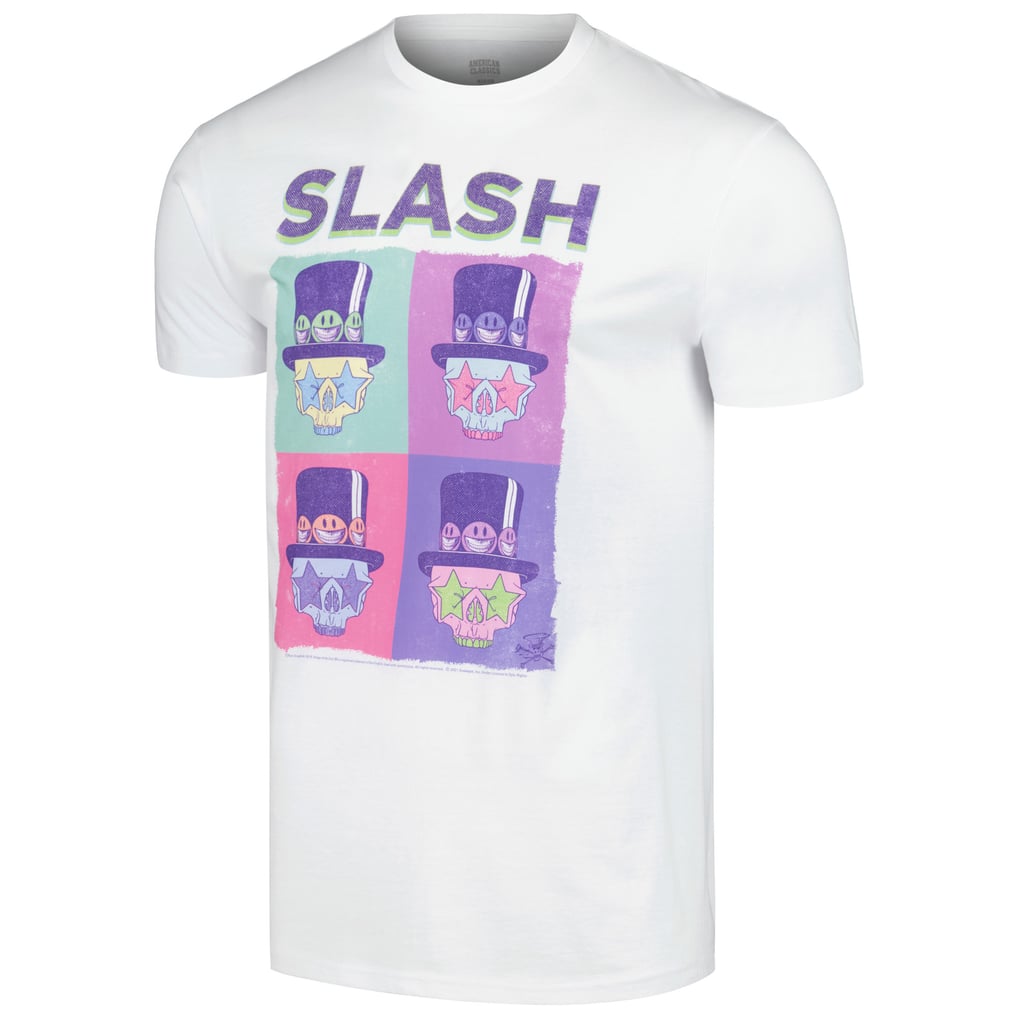 Slash Skull Boxes T-Shirt - White