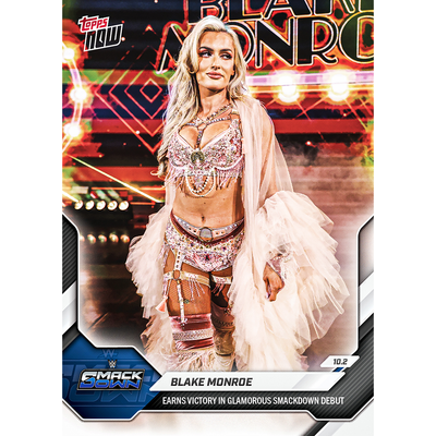 Blake Monroe - 2026 WWE Topps NOW® - Card 105