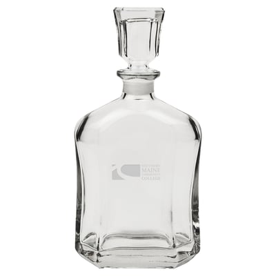 SMCC SeaWolves 23.75oz. Crystal Whisky Decanter