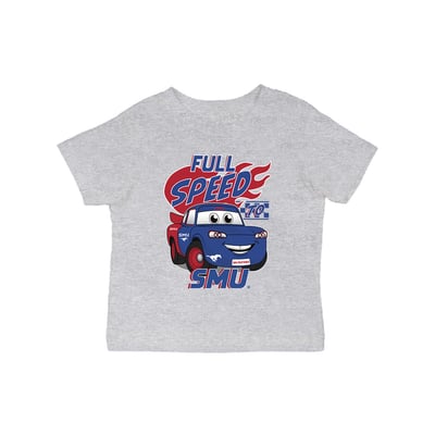 SMU Mustangs Vive La Fete Infant Full Speed T-Shirt - Gray