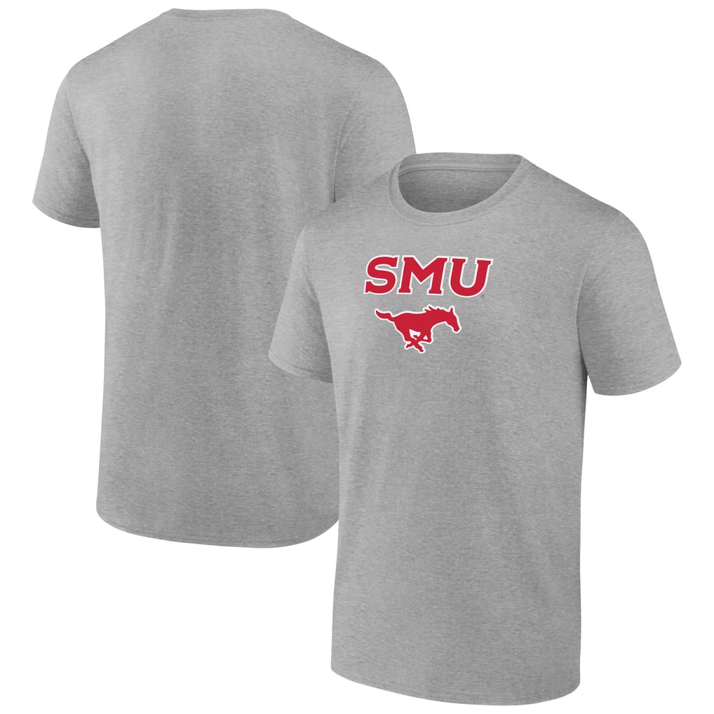 SMU Mustangs Campus T-Shirt - Heather Gray