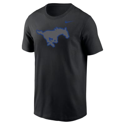  SMU Mustangs Nike Color Pop Dri-FIT T-Shirt - Black