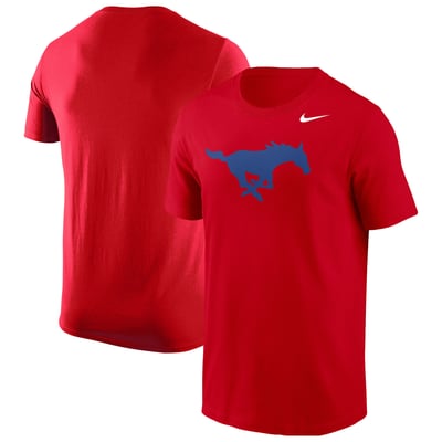 SMU Mustangs Nike Core T-Shirt - Red