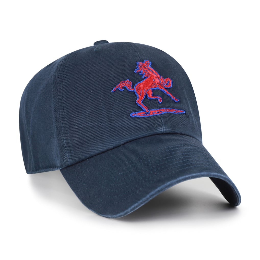  SMU Mustangs '47 Unisex Vault Clean Up Adjustable Hat - Navy