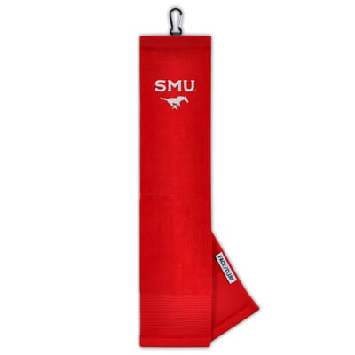 SMU Mustangs WinCraft 16" x 25" Face/Club Tri-Fold Embroidered Golf Towel