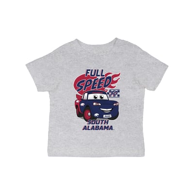 South Alabama Jaguars Vive La Fete Infant Full Speed T-Shirt - Gray