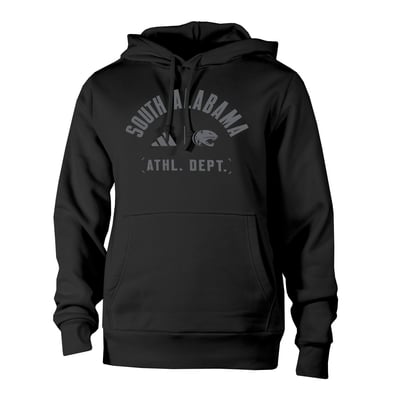 South Alabama Jaguars adidas Fleece Hoodie - Black