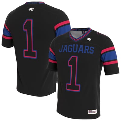 South Alabama Jaguars GameDay Greats Unisex Lightweight Collegiate Football Blackout Fashion Jersey - Black