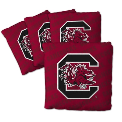 South Carolina Gamecocks Fanpoint Four-Piece Cornhole Bag Set