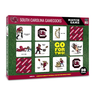 South Carolina Gamecocks Fanpoint Licensed Memory Match Game