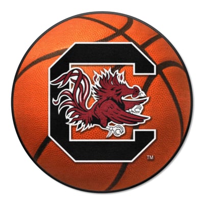 South Carolina Gamecocks Logo Brands 27" Diameter Basketball Mat