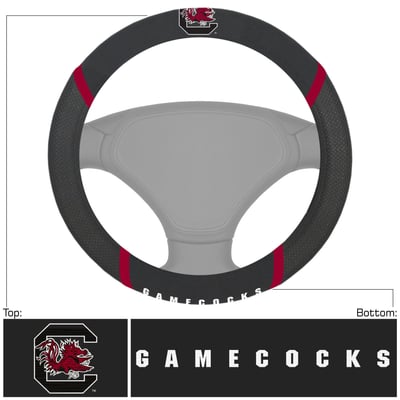 South Carolina Gamecocks Logo Brands Steering Wheel Cover