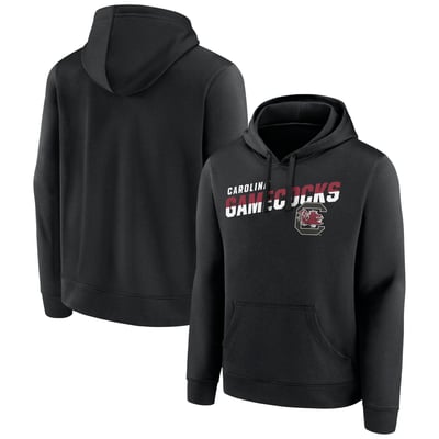 South Carolina Gamecocks Quick Slant Pullover Hoodie - Black