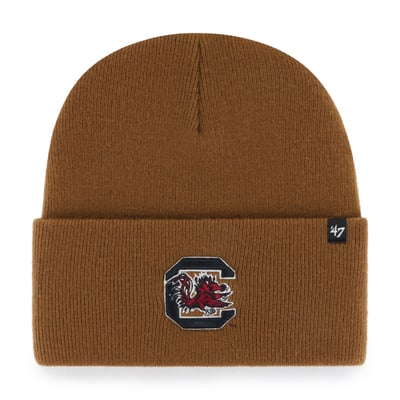 South Carolina Gamecocks Carhartt x '47 Cuffed Knit Hat - Brown