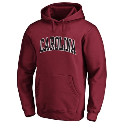  South Carolina Gamecocks Champion Arch Over Tackle Twill Hoodie - Garnet