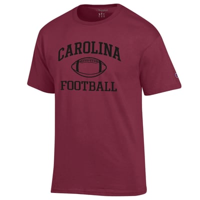 South Carolina Gamecocks Champion Football Icon T-Shirt - Garnet