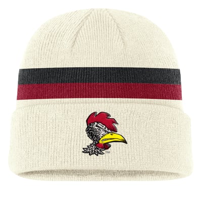 South Carolina Gamecocks Nike Legacy Lettered Cuffed Knit Hat - Cream