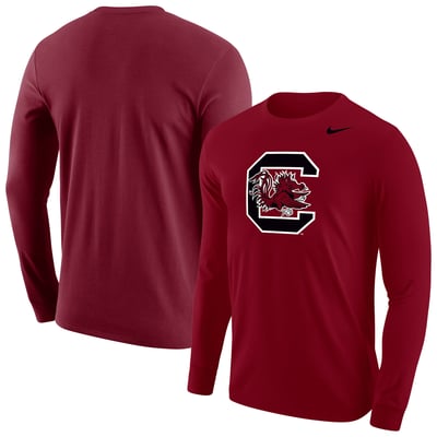 South Carolina Gamecocks Nike Script Long Sleeve T-Shirt - Garnet