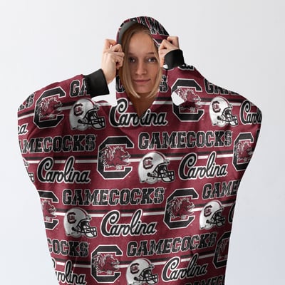 South Carolina Gamecocks Pegasus Wave Ultra Soft Fan Cape