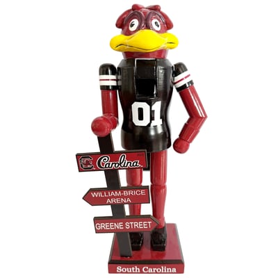 South Carolina Gamecocks 12" Mascot Nutcracker